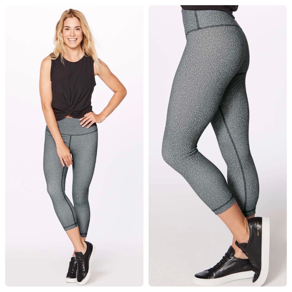 Lululemon Wunder Under Crop (Hi-Rise) (Full-On Luxtreme 21")